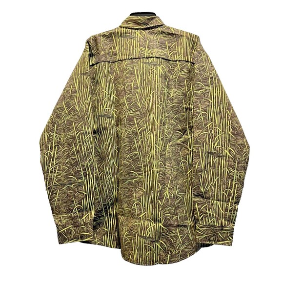 Vintage Farmland Cornfield Camouflage Long Sleeve Shirt/Pants Made In USA XL - Picture 9 of 11